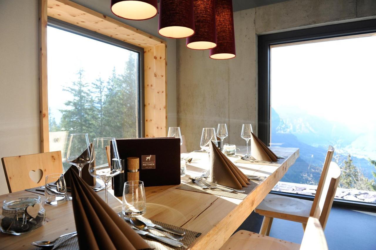 Berghotel Mettmen Schwanden (Glarus) Exterior foto